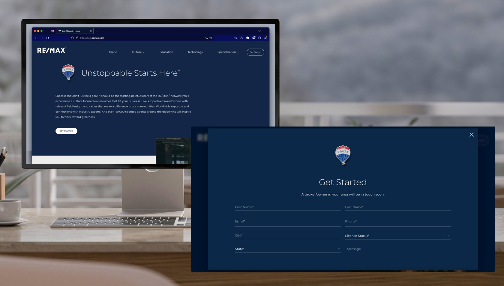 RE/MAX Website Design